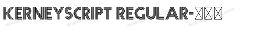 kerneyscript regular字体转换 kerneyscript regular字体转换
